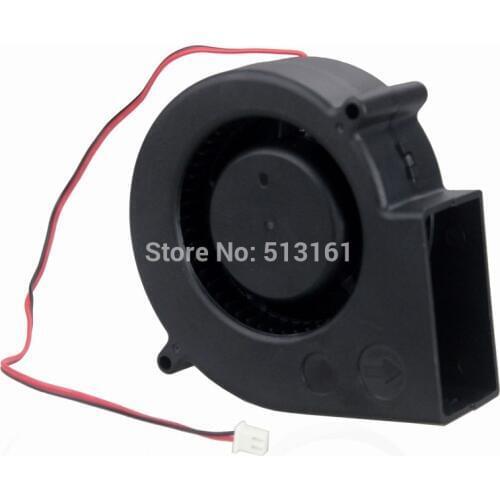 2 Pieces Gdstime Ball DC 12V Blower Centrifugal Fan 97mm 97 x 94 x 33mm High Air Pressure Turbo Blower Fan