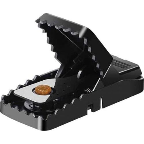 4Pcs Sensitive Plastic Mousetrap Rat Trap Rodent-Killing Tool Mousetrap Reusable Sturdy Plastic Bait Catch Spring Rodent Tool