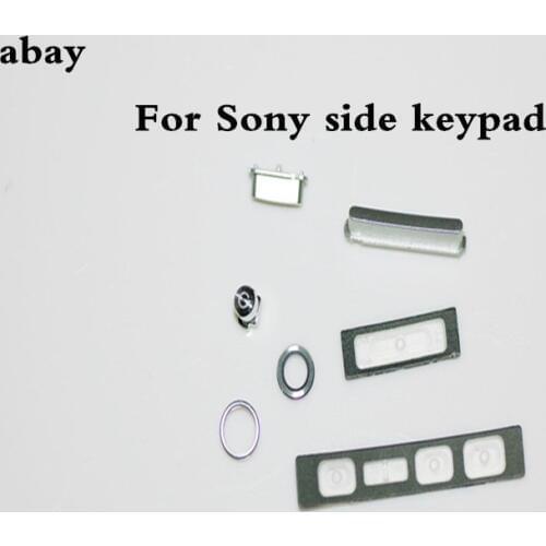 Side Keypad For Sony Xperia Z Z1 Z2 Z3 Z4 Camera Shutter Power Volume Side Keys Buttons For Sony Z3 Z1 Z5 Mini Replace Parts