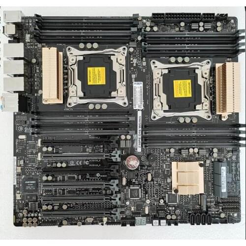 Used desktop motherboard forA-SUS Z10PE-D16 WS Server motherboard Socket 2011-V3 DDR4 C602