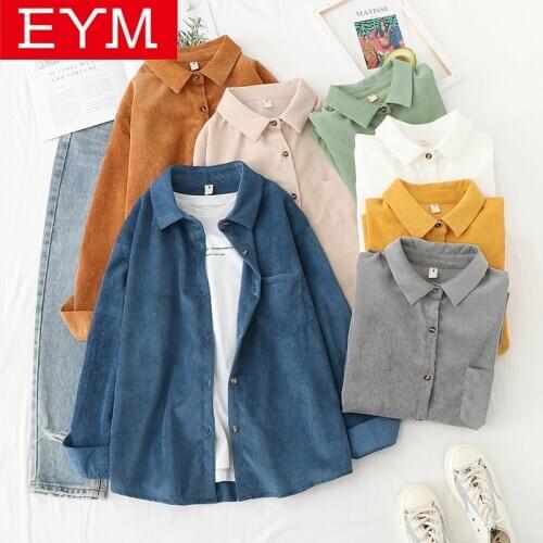 EYM Women's Corduroy Shirts