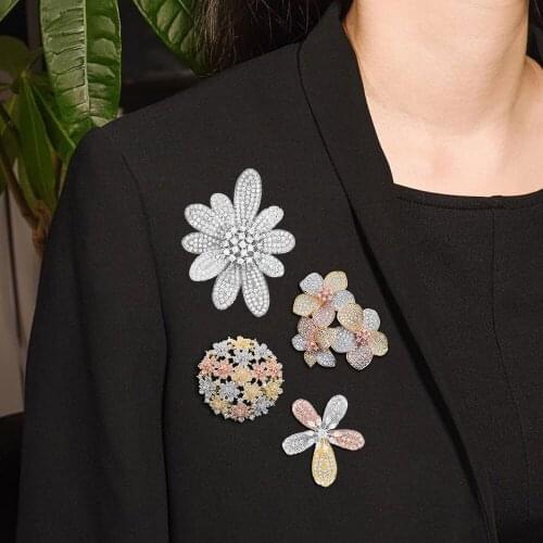 GODKI Wedding Brooches For Clothes
