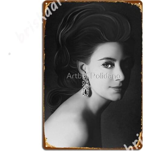 Princess Margaret Metal Signs Wall Plaque pub Garage Retro Club Home Tin sign Posters