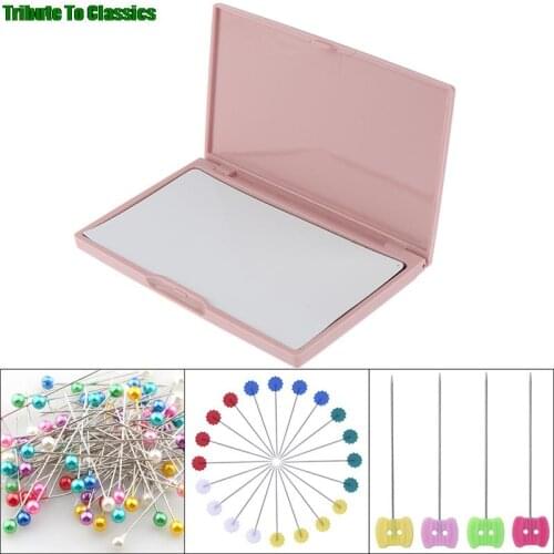 Portable Magnetic Needle Keeper Pincushion Cross Stitch Sewing Knitting Pin Needle Storage Holder Case Organizer Container Tool