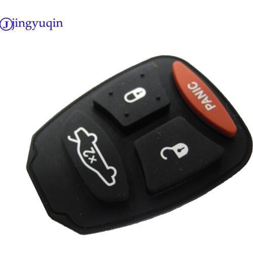Jingyuqin Remote 4 Buttons Car Key Case Replacement Shell For Chrysler Sebring 300C Free Shipping