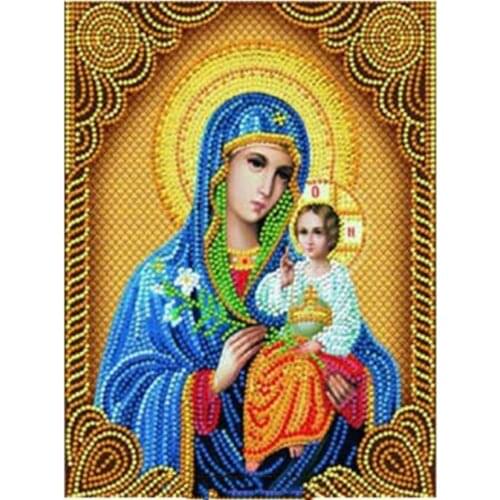 Full Square/Round DIY Diamond Painting Religion Icon Rhinestones Diamond Embroidery Cross Stitch Mosaic Home decor PC293