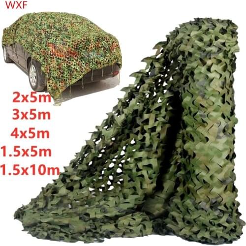 WXF-Forest Reinforced Camouflage Netting, Military Hunting Jungle for Gazebo Pergola, Garden Shade Hide Mesh, Outdoor Canopy Cov