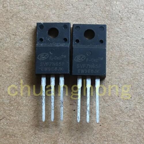 1pcs/lot Power triode SVF7N65F 7A 650V original packing new field effect transistor MOS triode TO-220F
