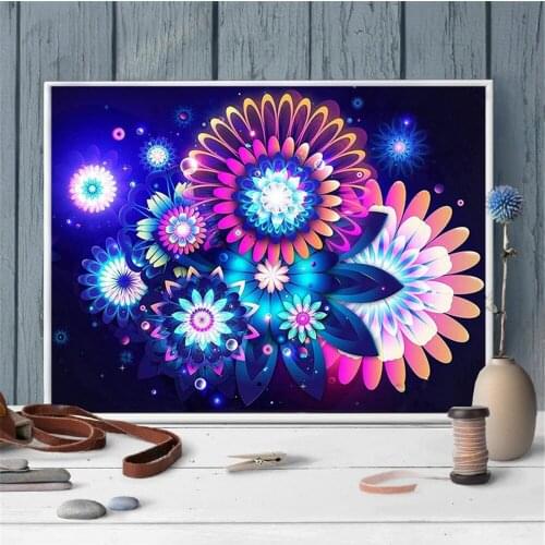 Diy 5D Diamond Painting Mandala Cross Stitch Kit Full Drill Square Embroidery Mosaic Picture With Rhinestones Home Decor Gift