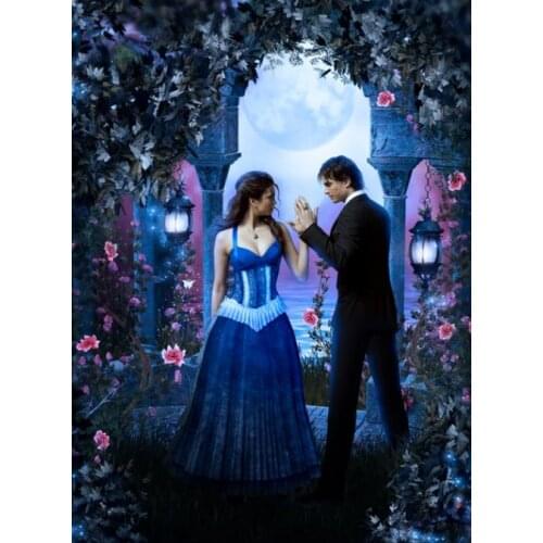 Diamond Painting New Product The Vampire Diaries 5D Diamond Inlaid Diamond Embroidery Full Cross Stitch Kit for Home Decoration