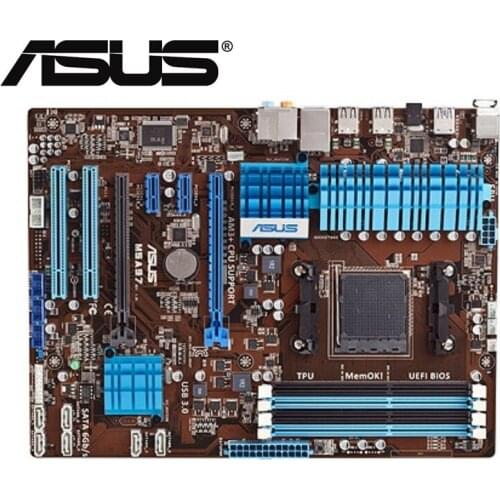 Used desktop motherboard for ASUS M5A97 DDR3 Socket AM3+ 32GB USB2.0 UBS3.0 SATA3 970 motherboard