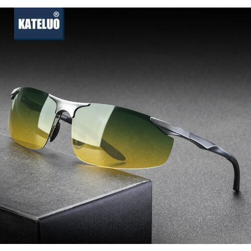 Brand Aluminum Polarized Day Night Driver Sun Glasses Polarized Male Sun Glasses For Men Eyewear Accessories UV400 8179