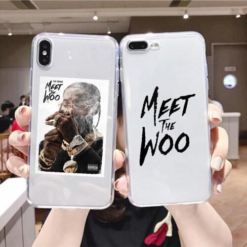 Pop Smoke Rapper Phone Case For Huawei Honor 6 7 8 9 10 10i 20 A C X Lite Pro Play transparent silicone Etui tpu bumper painting