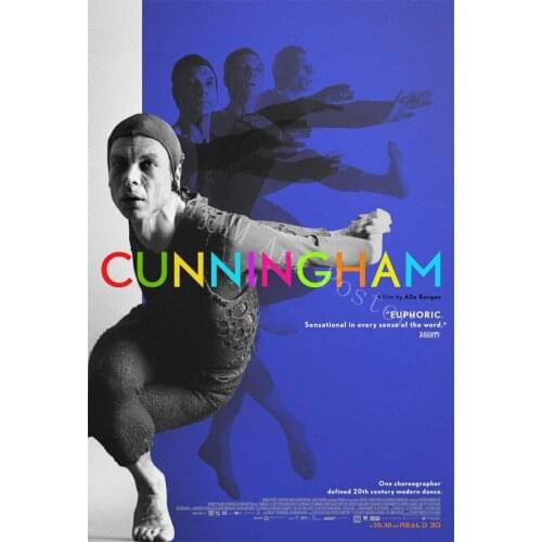 D0982 Cunningham Movie marvellous Silk Fabric Poster Art Decor Indoor Painting Gift