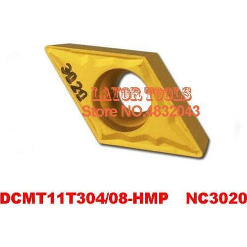 DCMT11T304-HMP NC3020/DCMT11T308-HMP NC3020, Use For Steel Coated Carbide Turning Insert For Sdjcr Sdqcr Sducr