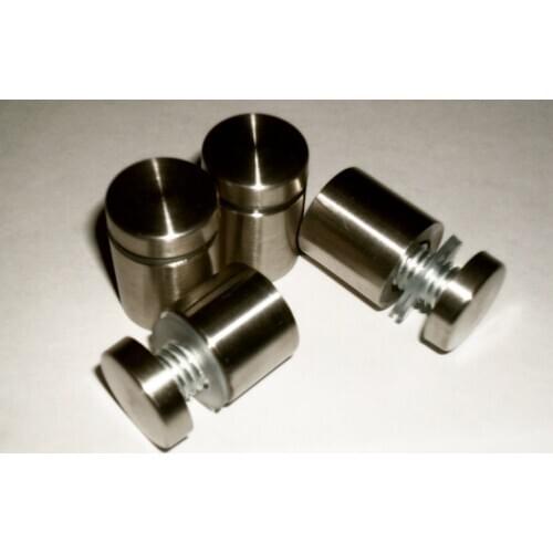 DIY House Number House number Acier Inoxydable 10x STAND OFF Fixations Door sign