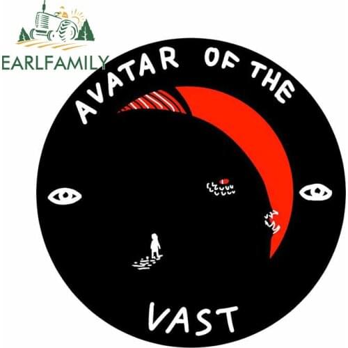 EARLFAMILY 13cm x 12.4cm for Avatar of The Vast Waterproof Decal Anime VAN Vehicle Windows Trunk Custom Printing Car Stickers