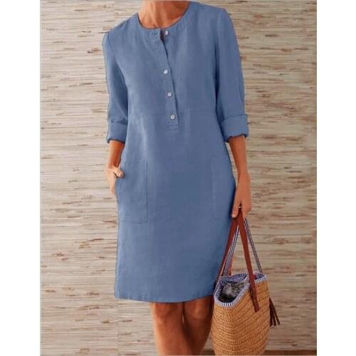 FOOLMANLOU Linen Summer Dresses