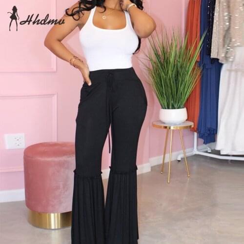 HHDMV Women's Flared Trousers
