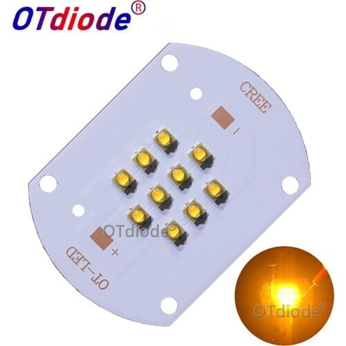 LG50W Amber LED Chip Emitter diodes GoldenYellow 1800-2000K use for Automobile steering lamp/Fog Lamp, instead of sodium lamp