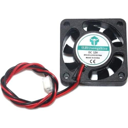 2021 New DC 5V/12V/24V Computer CPU Cooler Mini 4010 Cooling Fan 40x40x10mm Small Exhaust Fan for Ender 3 CR-10 3D Printer
