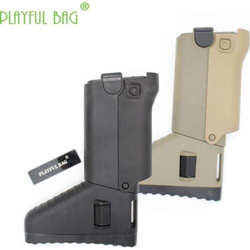 Novelty Playful bag tactics DIY CS competitive equipment accessories Jinming scar V2 modified rear butt stcok gel ball gun KD33
