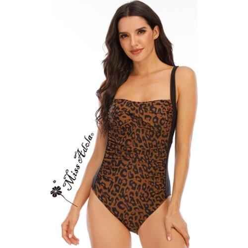 New One-Piece Swimsuit Womens Sexy Conservative Swimsuit Womens Fashion One-Piece Swimming Suit Swimsuit