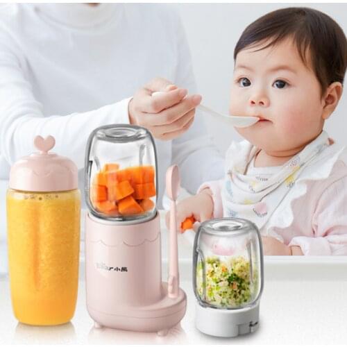 Bear MINI Portable Electric Juicer Blender Baby Food Milkshake Blender Meat Grinder Multifunctional Juicer
