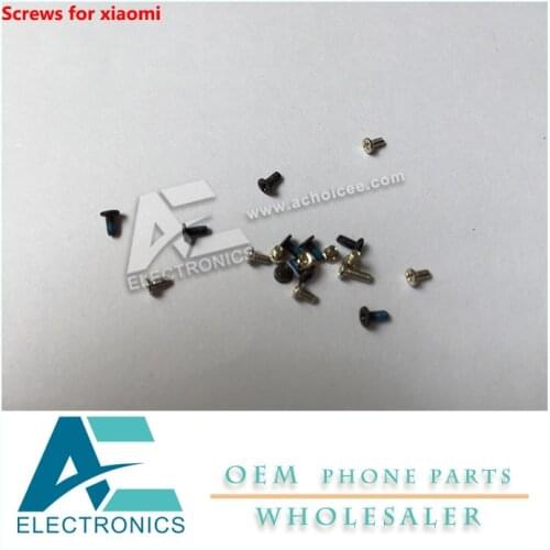 Full Set Screws for XiaoMi 1S Mi 2A Mi 2S M3 MI3 Mi4 Mi5 Mi6 MI8 RedMi Note 2 3 4 Screw Bolts 2sets/lot on Housings Accessory