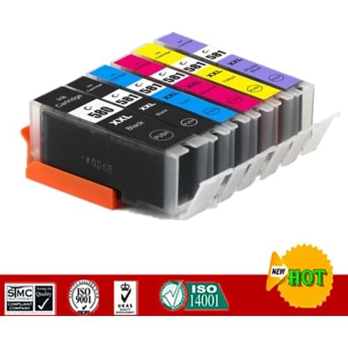 Compatible Ink cartridge for PGI-580 CLI-581 PGI580 CLI581 suit for Canon PIXMA TS9150/TS9155/TS8150/TS8151/TS8152 etc