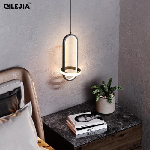 Modern LED Chandelier For Dining Kitchen Room living room Bar Restanturant Matte Black / gold 90-260V Pendant Lamp Fixtures