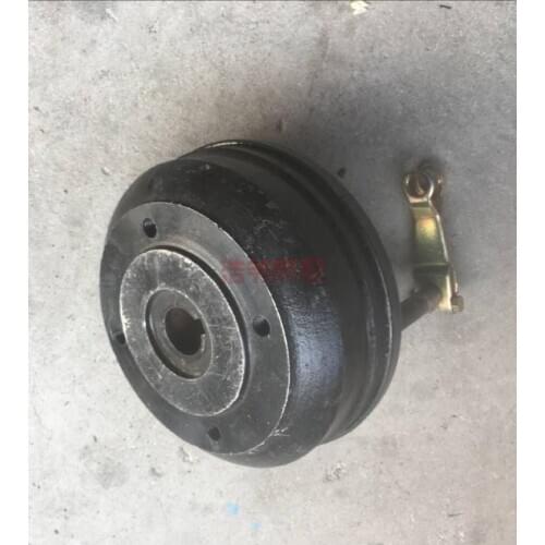 Self-Made Modified Four-Wheel Kart Steel Pipe Truck ATV Parts Differential Rear Axle Drum Brakes Drum Brake Flange Base