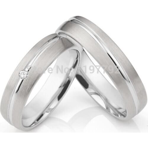 Discount cheap handmade titanium wedding anniversary rings on sales