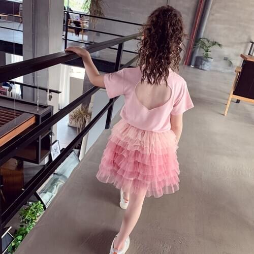 Solid Color Tutu Pink Mori Girl Skirt Summer Kawaii Ruched Fluffy Cute Tulle Girl Skirt Mini Falda De Tul Woman Skirts BW50DR