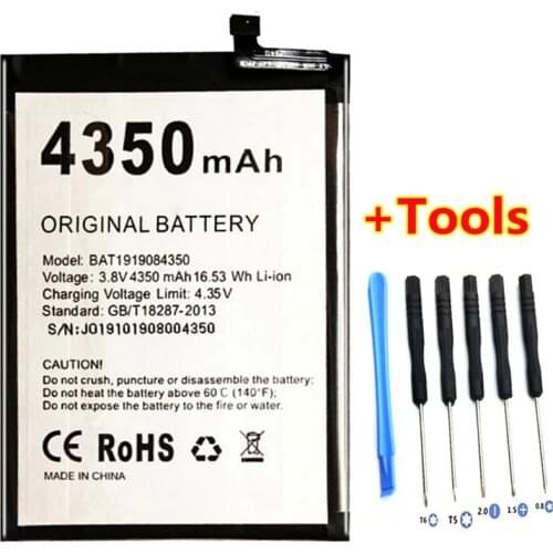 High quality BAT1919084350 Battery 4350mAh for DOOGEE N20 N20Pro N20 Pro Mobile Phone
