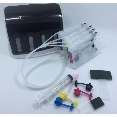 YOTAT LC12 LC17 LC40 LC71 LC73 LC75 LC77 LC79 LC400 LC450 LC1220 LC1240 LC1280 CISS for Brother MFC-J5910CDW/J6710CDW