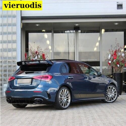 For mercedes A class W177 rear spoiler Black painted sports w177 Spoiler A180 A200 A250 A45 2019