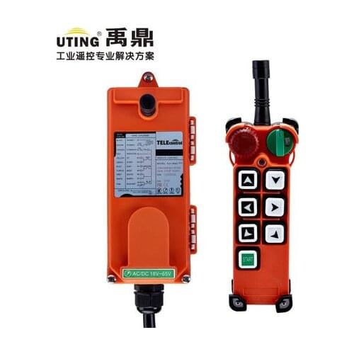 F21-E2(include 1 transmitter and 1 receiver)6 buttons 1 Speed Hoist crane remote control wireless Uting remote control