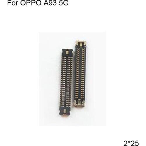 5pcs Dock Connector Micro USB Charging Port FPC connector For OPPO A93 5G Logic on motherboard mainboard For OPPO A 93 5G