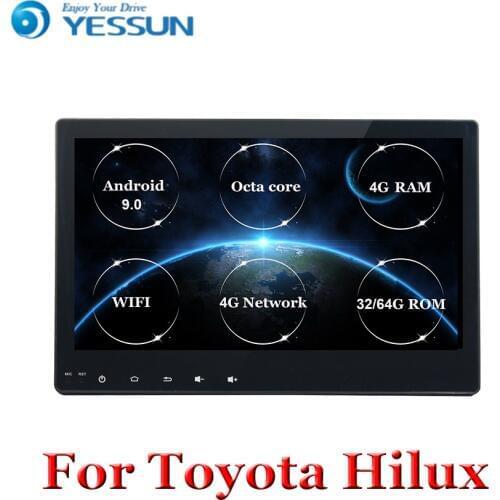 Android 9 Octa core Car multimedia Palyer For TOYOTA Hilux 2016 2017 10.1" GPS Navigation Support DAB+ OBDII SWC