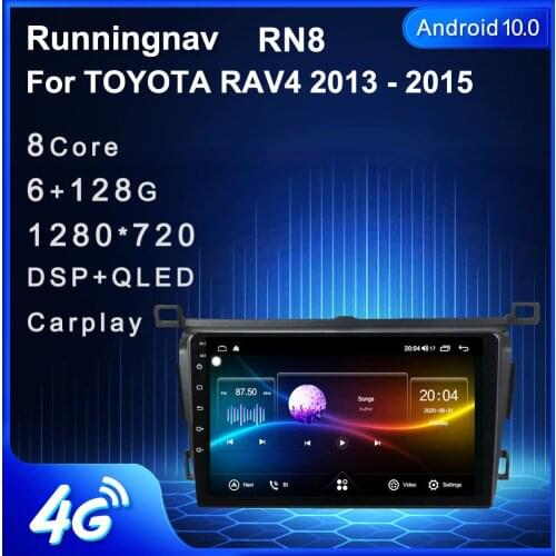 Runningnav For TOYOTA RAV4 2013 2014 2015 Car Radio 2 Din Android Car Radio Multimedia Video Player Navigation GPS