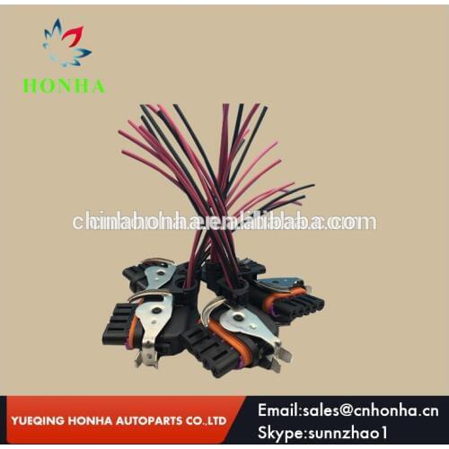 Free shipping 5pcs/lot 5 Pin/Way Engine Harness Connector Generator Plug With Wire or without wire For BOSCH 18242000000