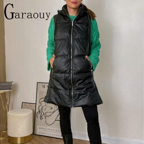 Женские длинные жилеты Garaouy China At AliExpress