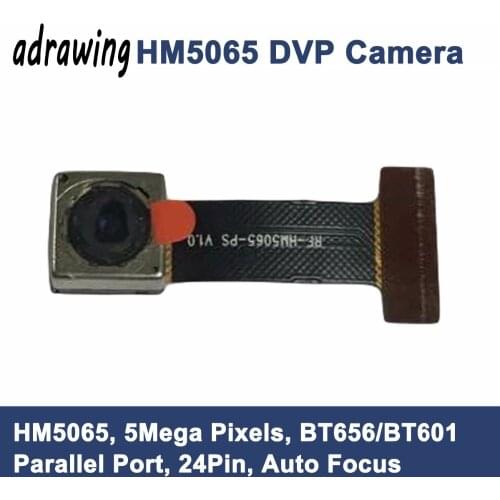 HM5065 CMOS Sensor 5 Mega Pixels Auto Focus Parallel Camera Portable to X4418 X6818 Development Board BT656/BT601