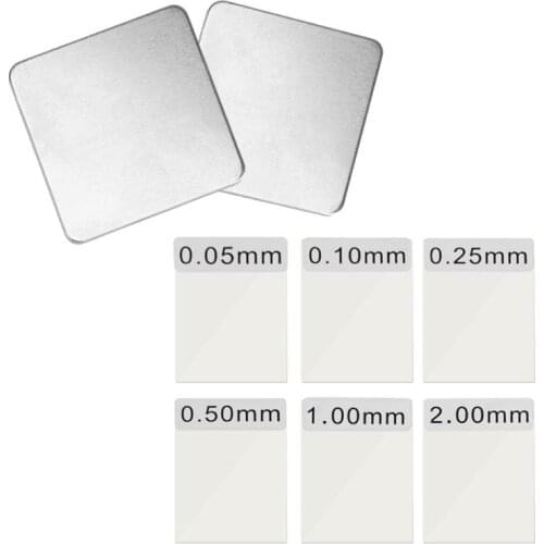 Beautiful Coating Thickness Films Calibration for Coating Thickness Gauge Standard Foil Set Calibration Set for TC100/200&GM998