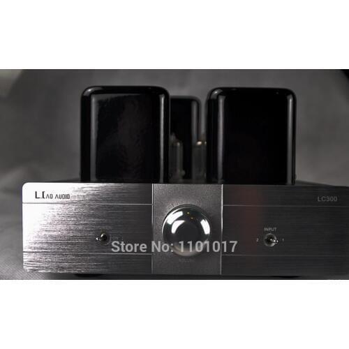 Laocao LC-300 3B4+5A6 Hybrid Amplifier AC Direct Heating Lamp Preamplifier HIFI EXQUIS Lamp Amp 15W*2