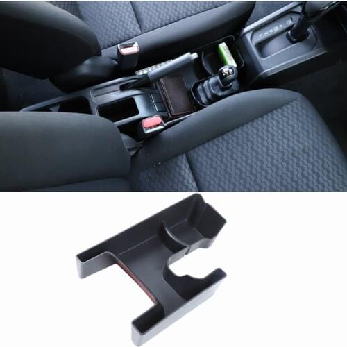 NHAUTP 1Pcs ABS Multifunction Organizer Gear Shift Storage Box Tray For Suzuki Jimny 4WD 2019 2020