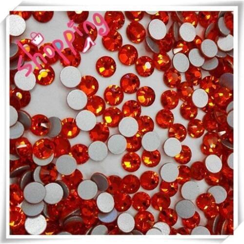 Mobile phone cases used of non hot fix cristal decoration ss10 non hot fix lt siam color 1440 pcs each pack free shipping