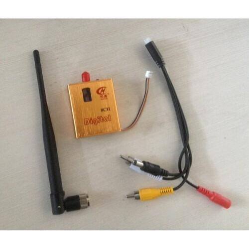 PARTOM 1.2G 8CH 800MW Wireless Camera Video AV Audio Transmitter TX for FPV OSD