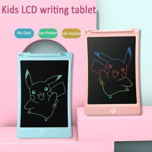 LCD Writing Tablet 8.5 Inch Handwriting Pad Message Board Electronic Drawing Doodle Board Digital Colorful Blackboard for Kids